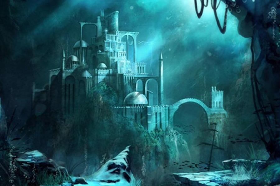 Huyen thoai ve thanh pho Atlantis mat tich duoi day bien hinh anh