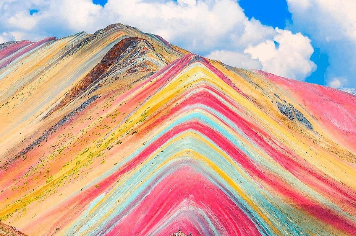 Canh thuc te khac xa anh chup o nui cau vong hinh anh