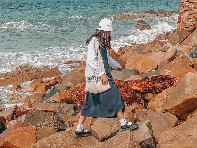 Van goc check-in dep tua Han Quoc o Vung Tau hinh anh