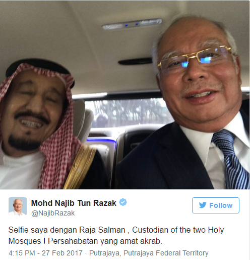 vua Saudi chup anh tu suong anh 2