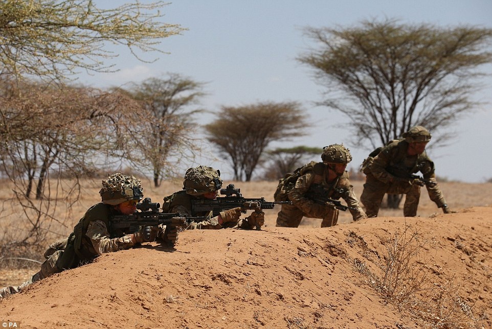 binh lính Anh tập luyện ảnh 11 binh linh Anh tap luyen anh 11