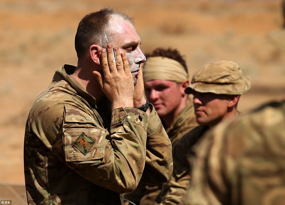 binh lính Anh tập luyện ảnh 5 binh linh Anh tap luyen anh 5