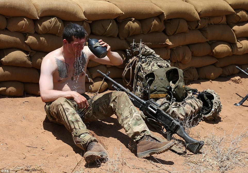 binh lính Anh tập luyện ảnh 7 binh linh Anh tap luyen anh 7