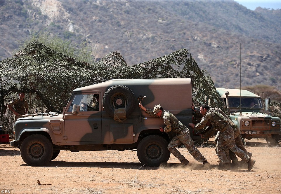 binh lính Anh tập luyện ảnh 10 binh linh Anh tap luyen anh 10