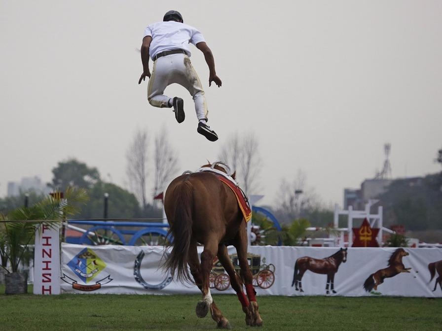 Top anh tuan: Man bay tren lung ngua nhu mo giua Nepal hinh anh