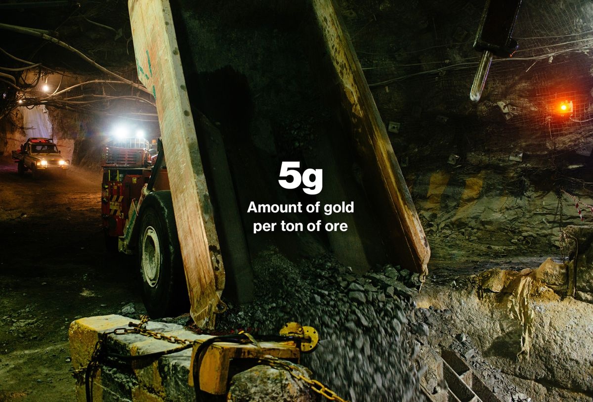 khai thác vàng ở Nam Phi ảnh 10 khai thac vang o Nam Phi anh 10