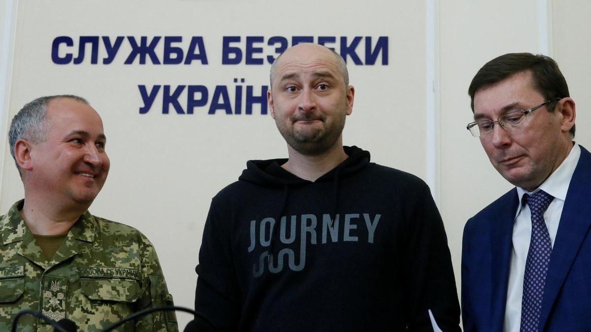 Ám sát nhà báo Babchenko ảnh 1 Am sat nha bao Babchenko anh 1