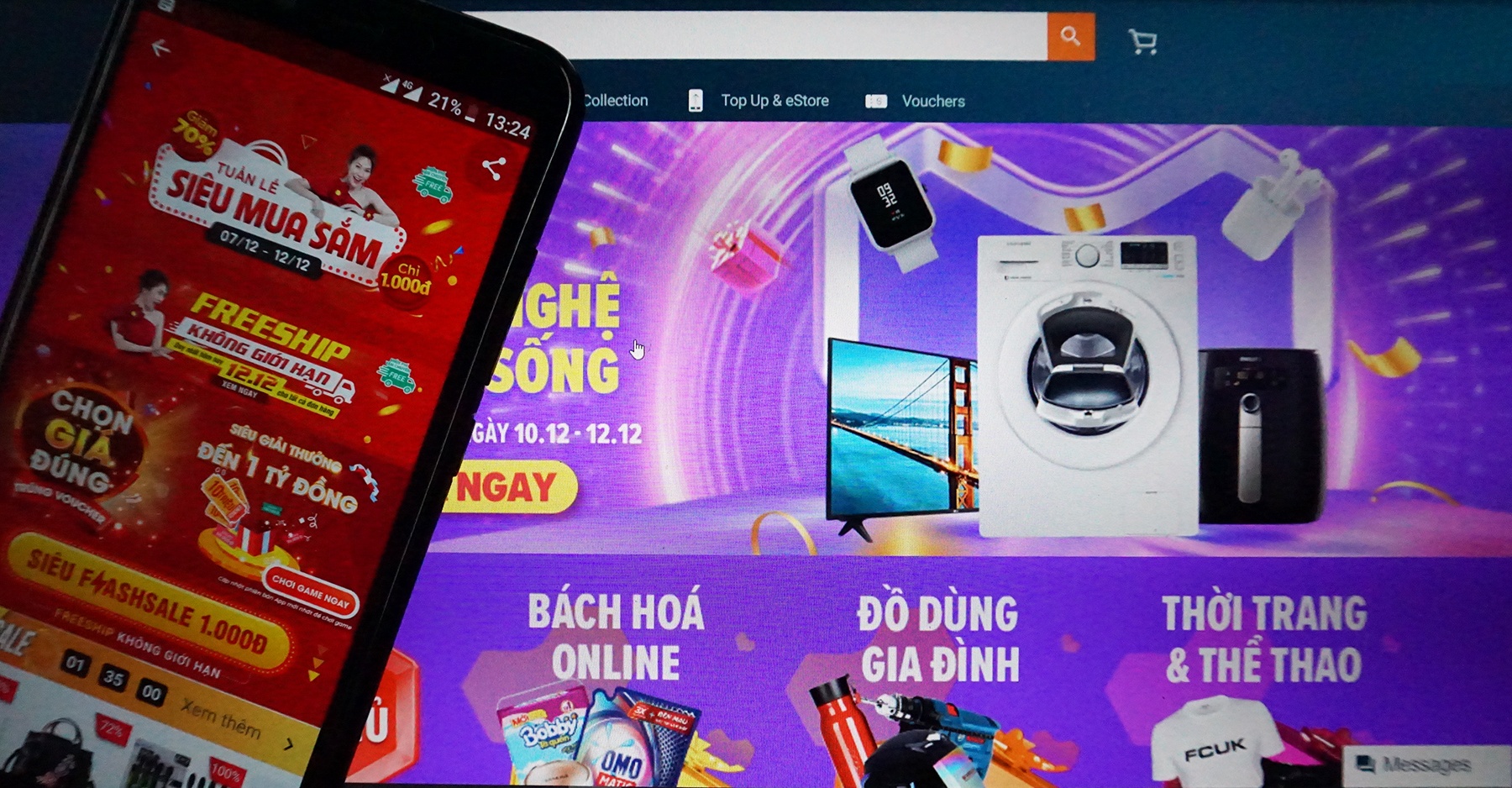 Thương mại điện tử Việt Nam ảnh 1 Thuong mai dien tu Viet Nam anh 1