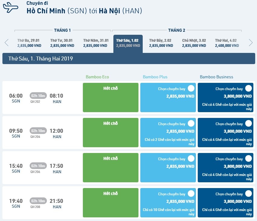 Het ve may bay Tet 2019 anh 2