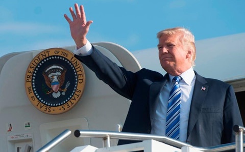 Khi nao chuyen co Air Force One cho Tong thong Trump se 've huu'? hinh anh