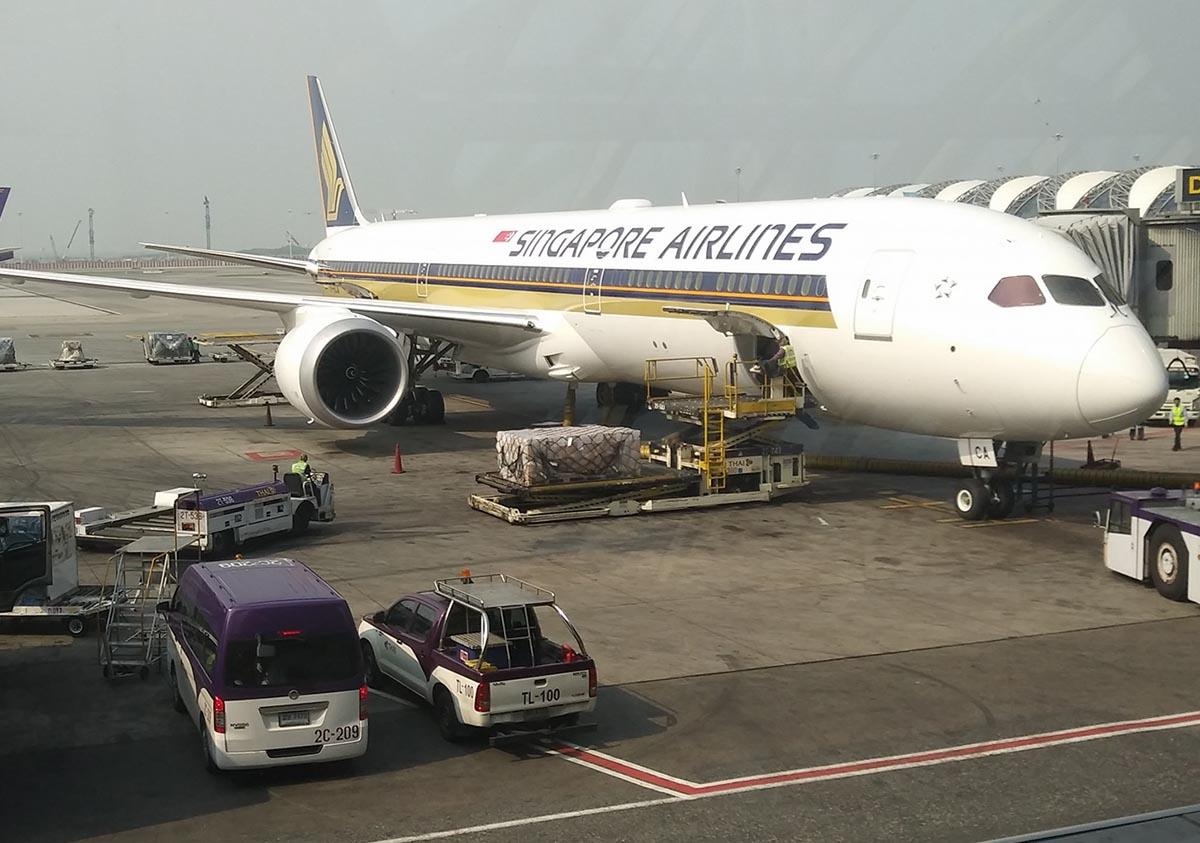 hàng không Singapore dừng bay Boeing 787 ảnh 1 hang khong Singapore dung bay Boeing 787 anh 1