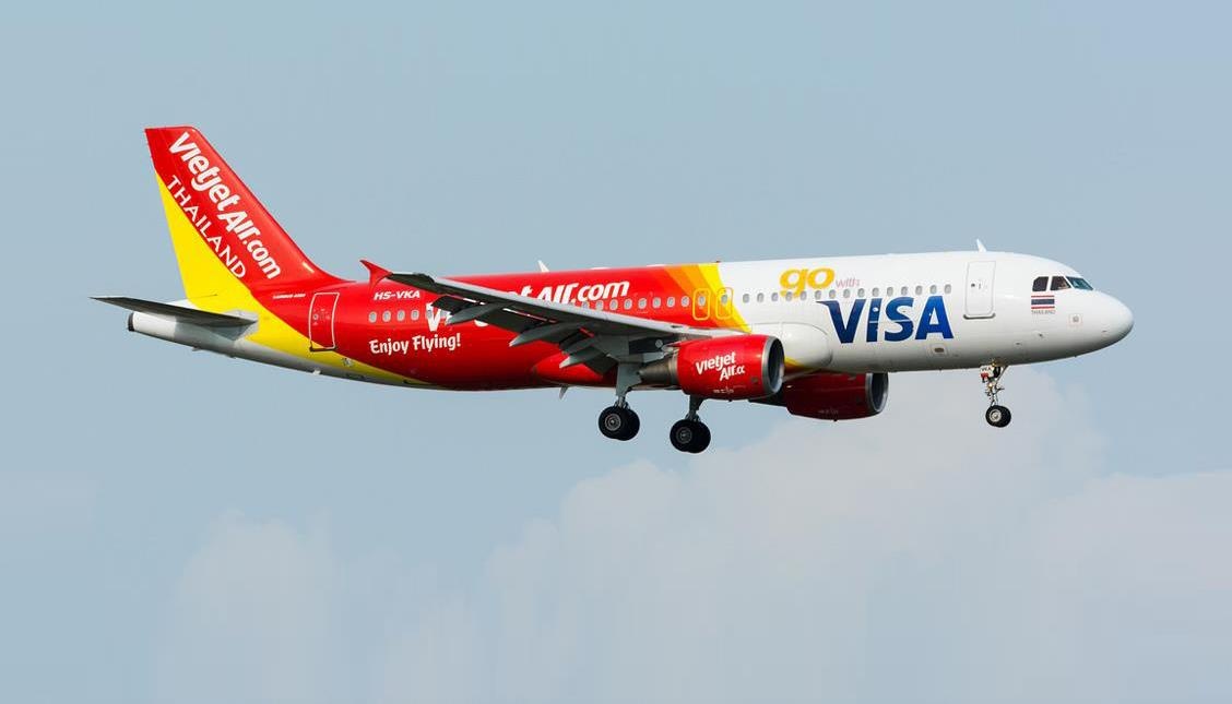 Hanh trinh may bay Thai Vietjet quay dau ha canh o Bangkok hinh anh