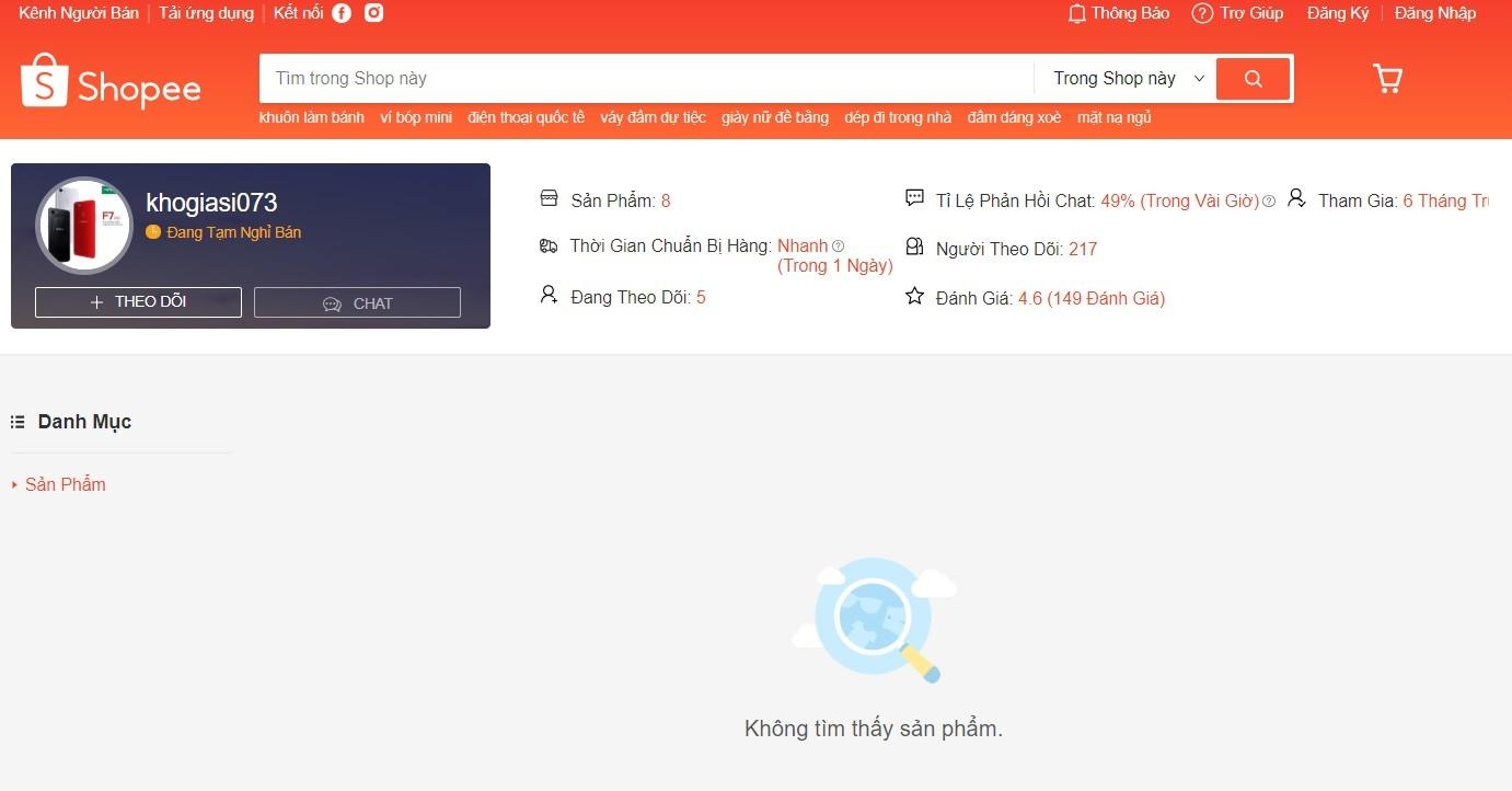 nhận hàng mua qua Shopee để bảo hành rồi biến mất ảnh 1 nhan hang mua qua Shopee de bao hanh roi bien mat anh 1