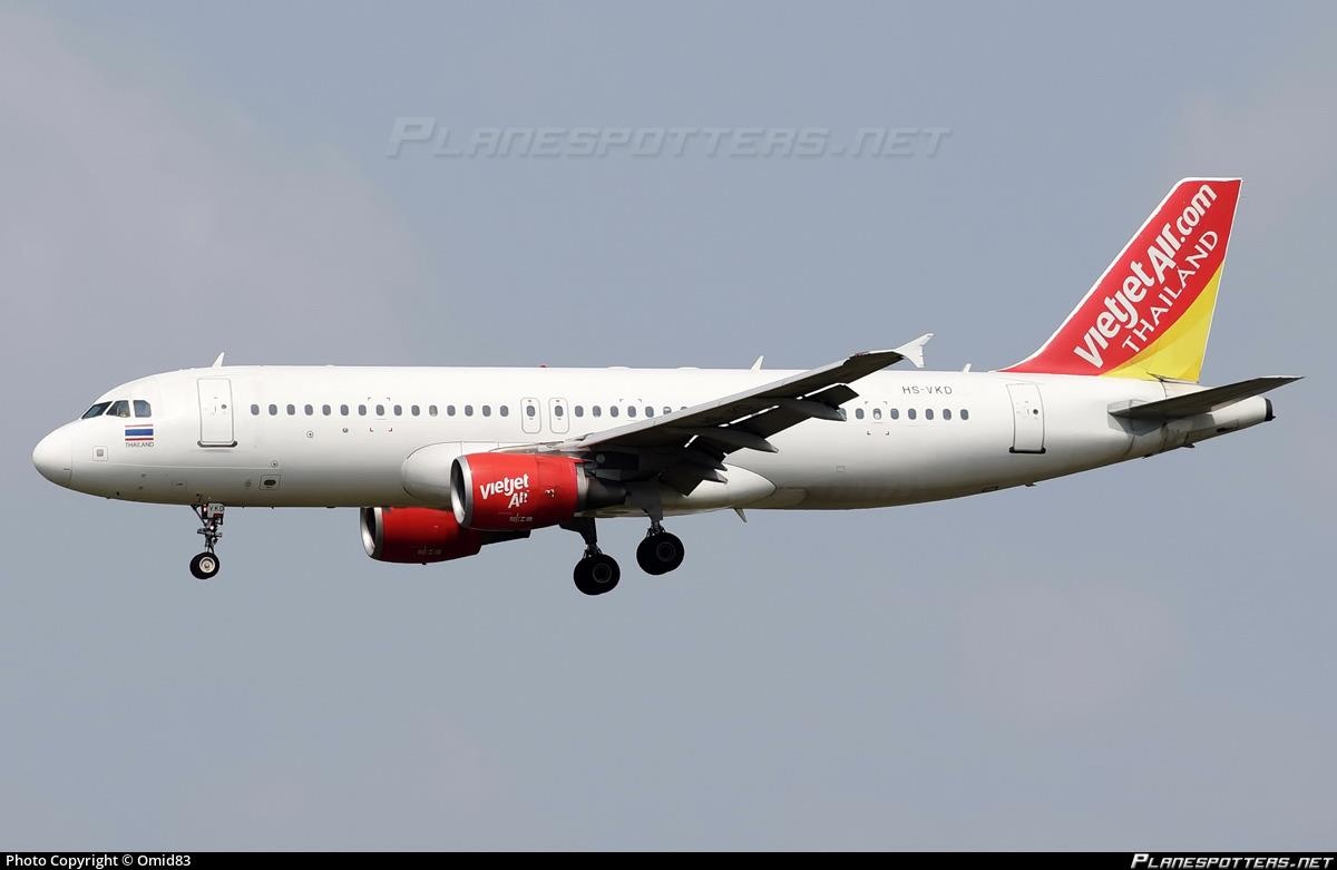 Máy bay Thai Vietjet phải quay đầu ảnh 2 May bay Thai Vietjet phai quay dau anh 2