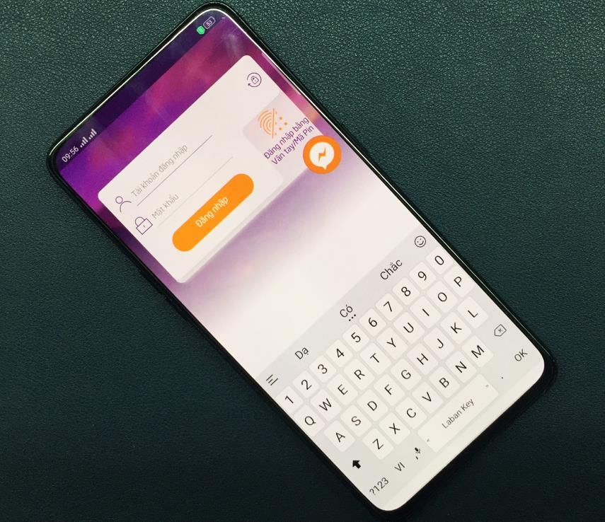 Internet Banking trên di động không nhớ mật khẩu ảnh 1 Internet Banking tren di dong khong nho mat khau anh 1