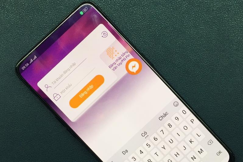 Tu 1/7, ung dung Internet Banking tren di dong khong duoc nho mat khau hinh anh