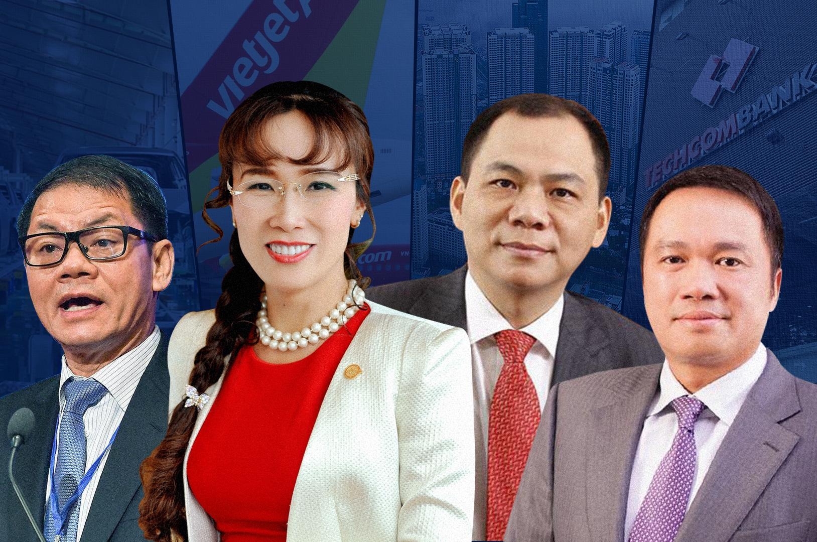 De che da nganh cua cac ty phu Viet Nam hinh anh