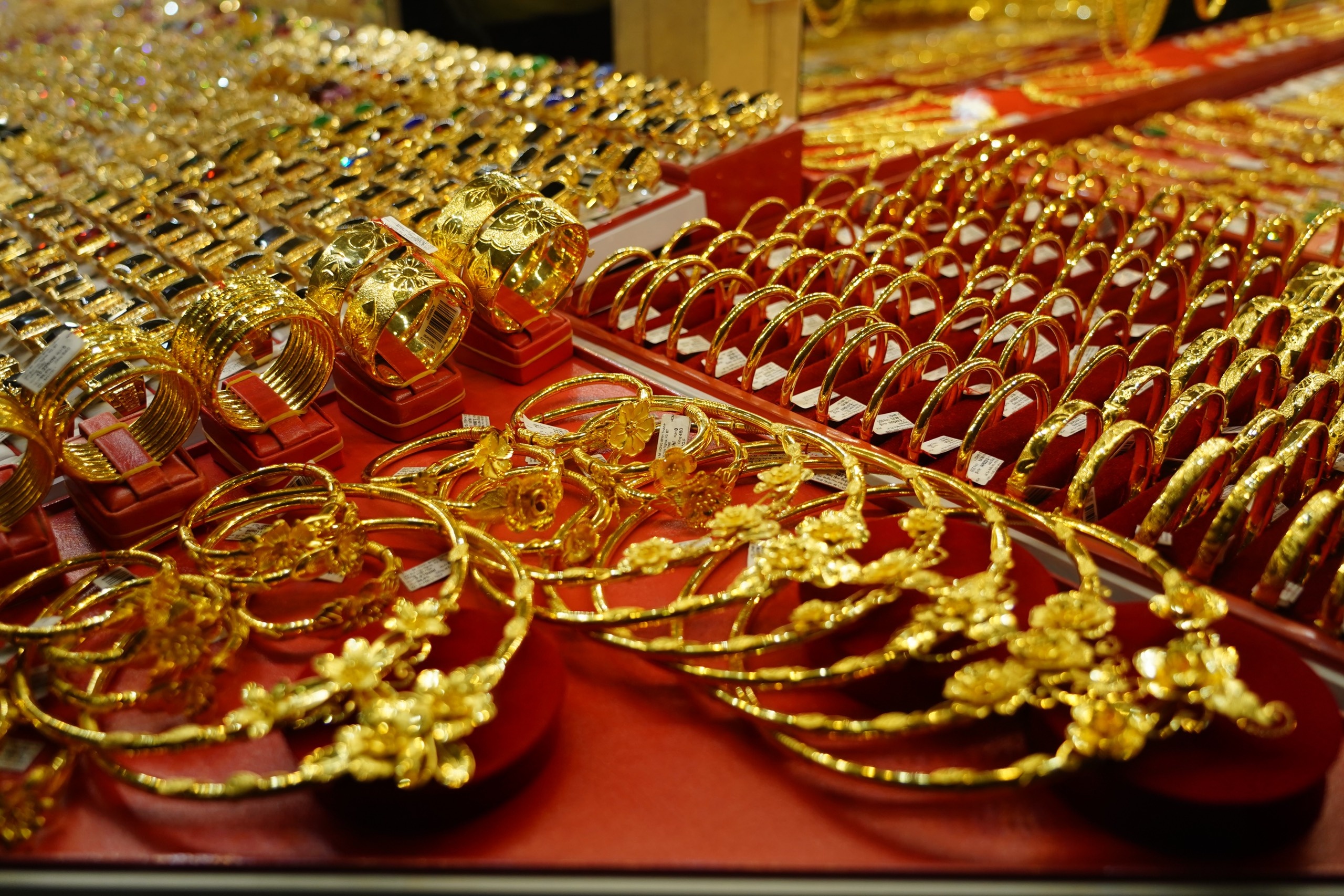 Gia vang trong nuoc bat tang tro lai hinh anh