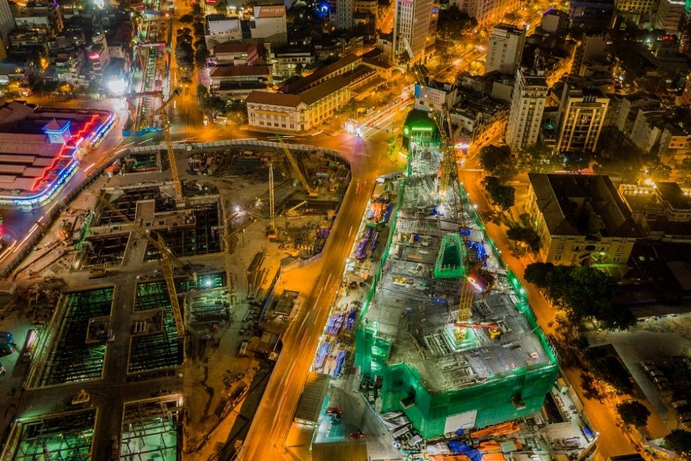 Chu du an khu tu giac Ben Thanh huy dong 10.000 ty trai phieu hinh anh