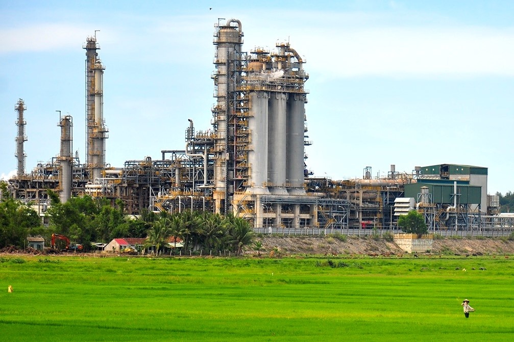 Cong ty quan ly nha may loc dau Dung Quat thoat lo hinh anh