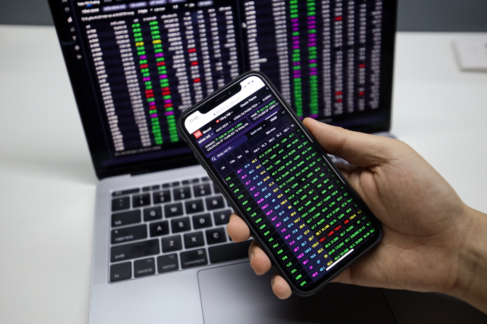 VN-Index tang 15 diem cuoi tuan hinh anh