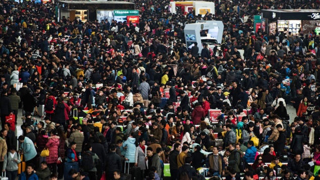 Ve tau cho ky Xuan van 2019 tai Trung Quoc hinh anh