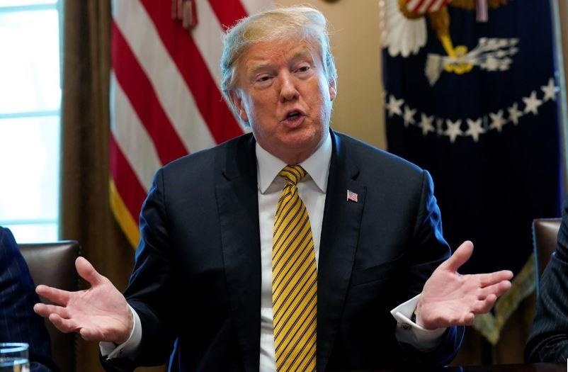 TT Donald Trump gui loi de doa thue quan den EU hinh anh