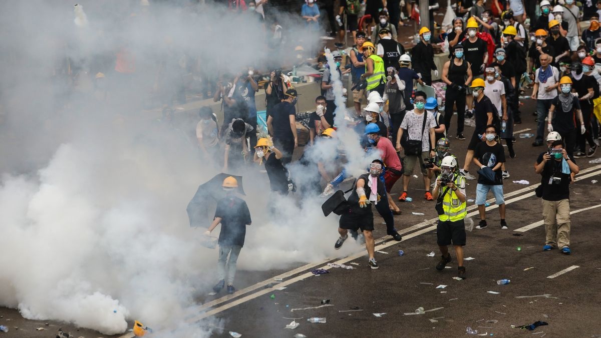 biểu tình ở Hong Kong ảnh 1 bieu tinh o Hong Kong anh 1