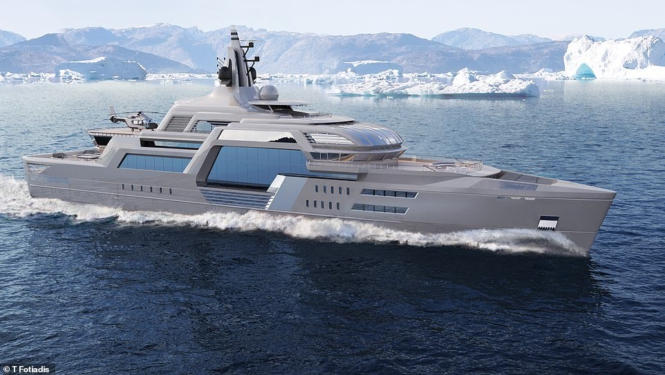 Du thuyen xa xi, hien dai danh cho nhung ong trum cong nghe hinh anh