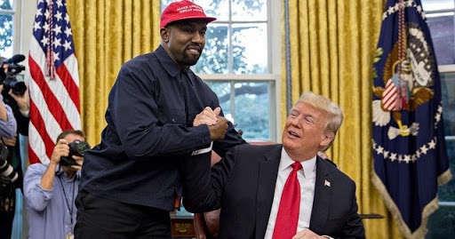 Moi quan he giua Tong thong Trump va ty phu hiphop Kanye West hinh anh