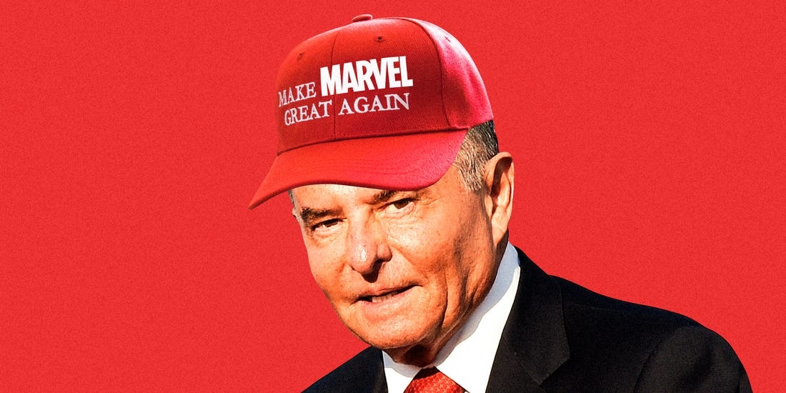 Chu tich Marvel so huu 4,5 ty USD, than voi Tong thong Donald Trump hinh anh