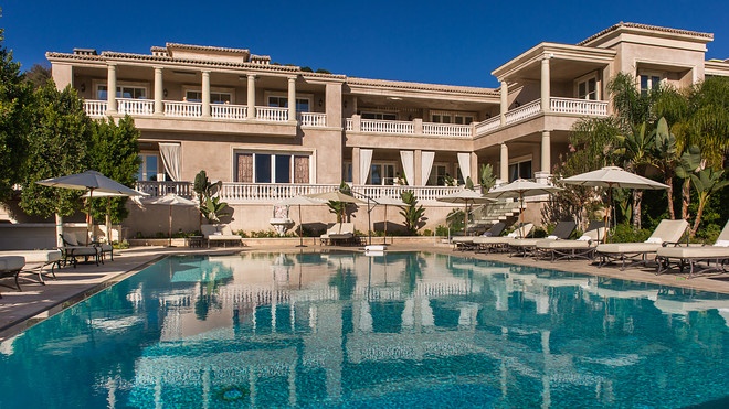 Ben trong biet thu 129 trieu USD cua ty phu bat dong san My hinh anh