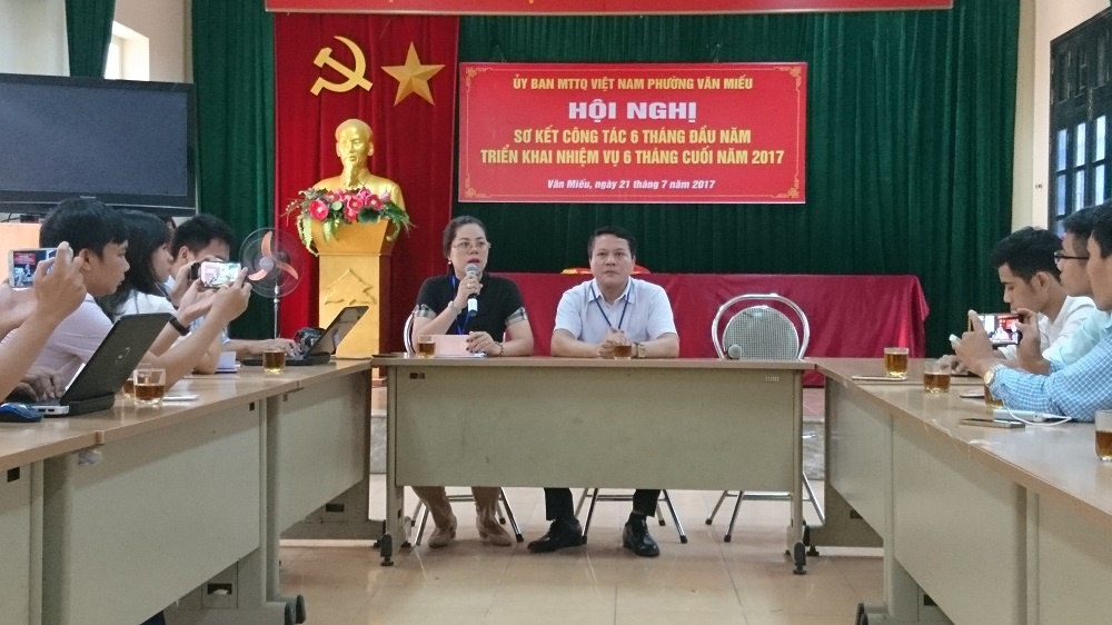 cán bộ phường Văn Miếu ảnh 3 can bo phuong Van Mieu anh 3