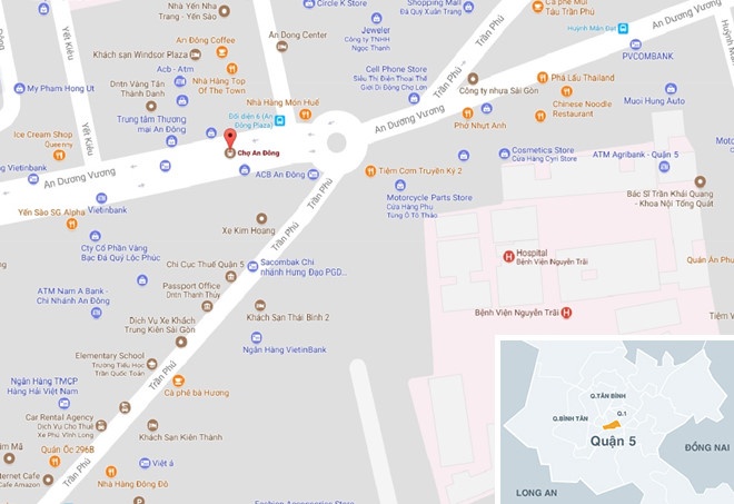 Bí thư thành ủy tiếp xúc tiểu thương chợ An Đông ảnh 3 Bi thu thanh uy tiep xuc tieu thuong cho An Dong anh 3