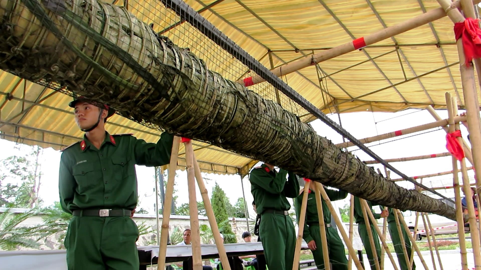 Dang banh tet khong lo len 10.000 liet si hinh anh