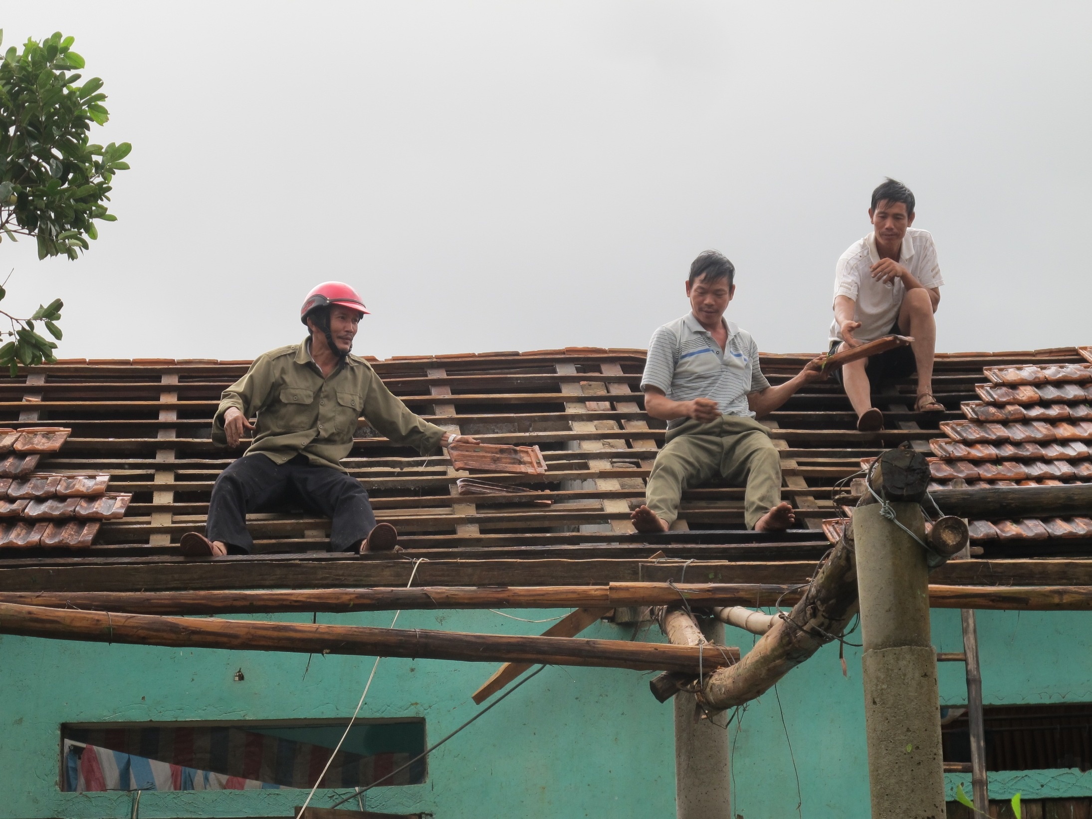 Loc xoay cuon bay hang chuc mai ngoi o Quang Binh hinh anh