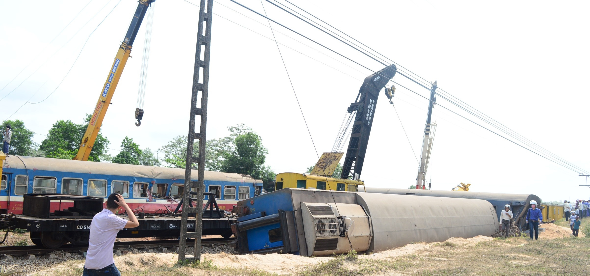 Truy to tai xe xe tai gay ra vu lat tau o Quang Tri hinh anh