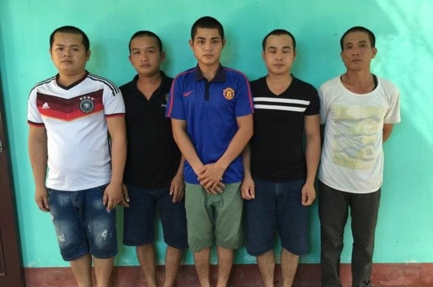 cưa trộm hơn 100 cây cao su ảnh 1 cua trom hon 100 cay cao su anh 1