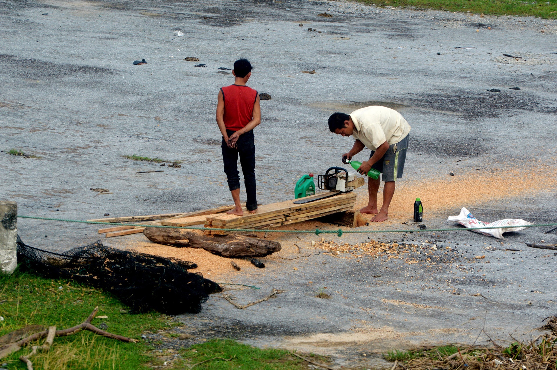 Xom chai khong ho khau anh 3