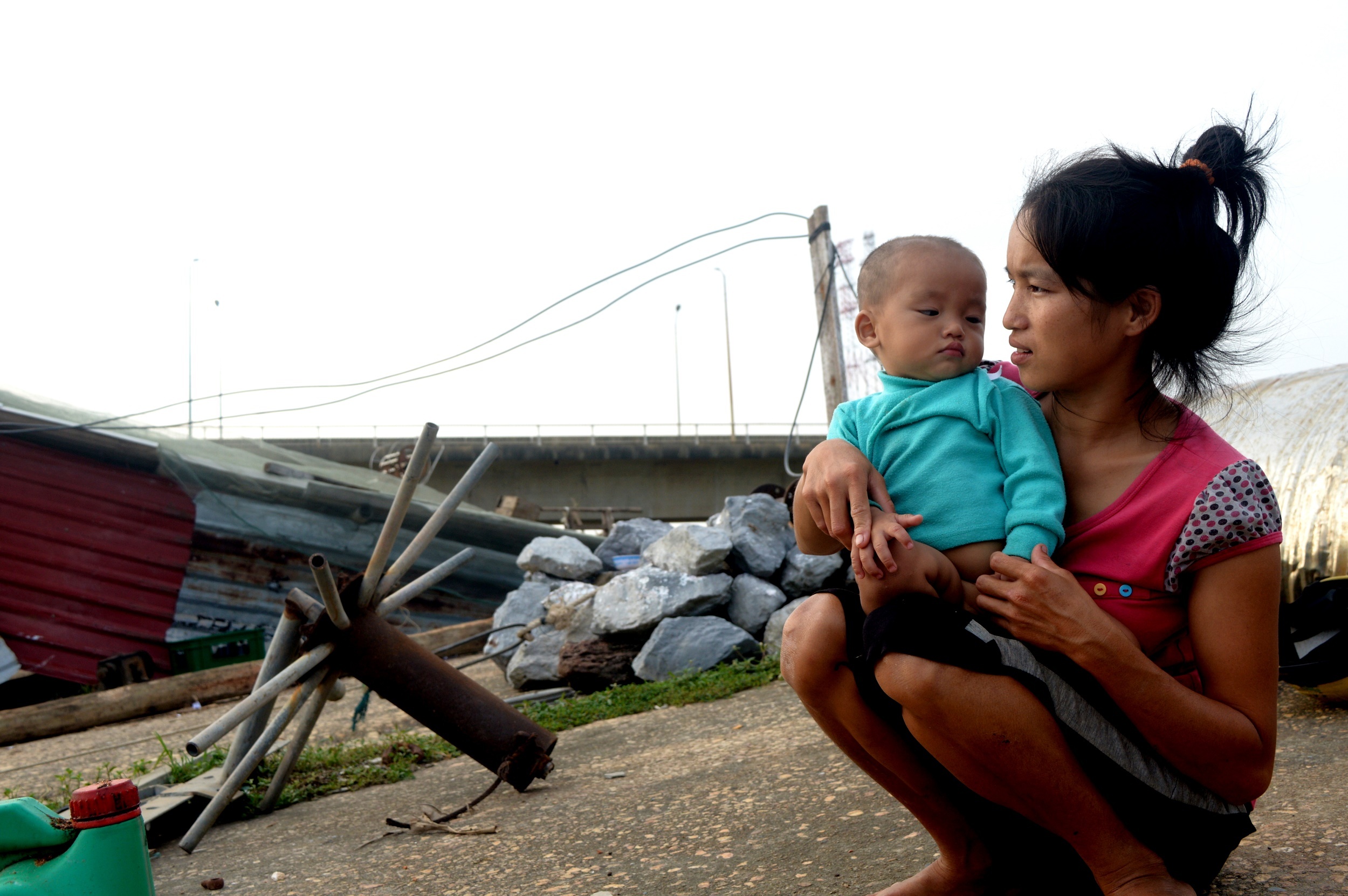 Xom chai khong ho khau anh 7