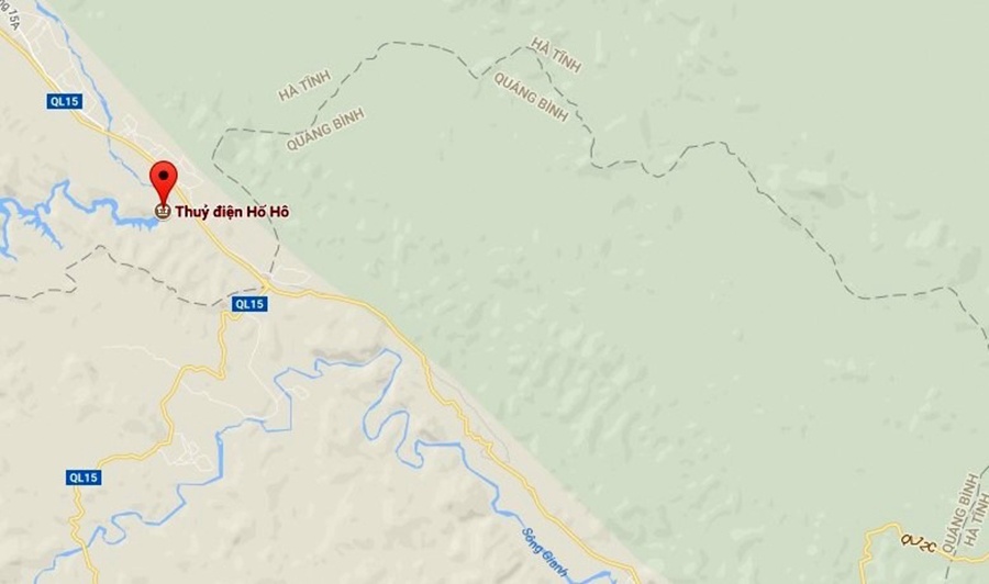 Hố sụt xuất hiện gần đập thủy điện Hố Hô ảnh 3 Ho sut xuat hien gan dap thuy dien Ho Ho anh 3