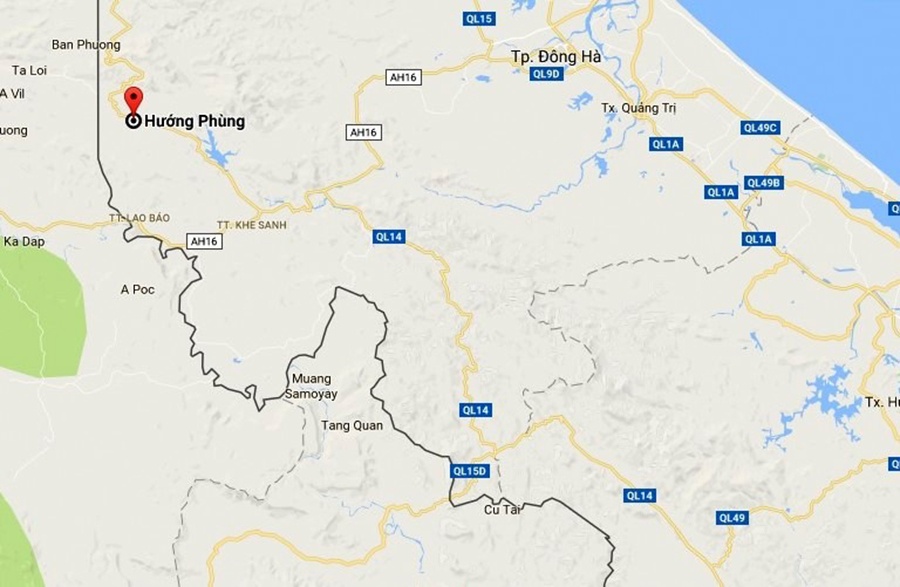 Huy no qua bom nang 500 can Anh o Quang Tri anh 3