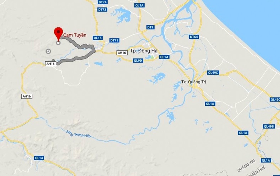 Phat hien dan vooc Cha va o rung Quang Tri anh 2