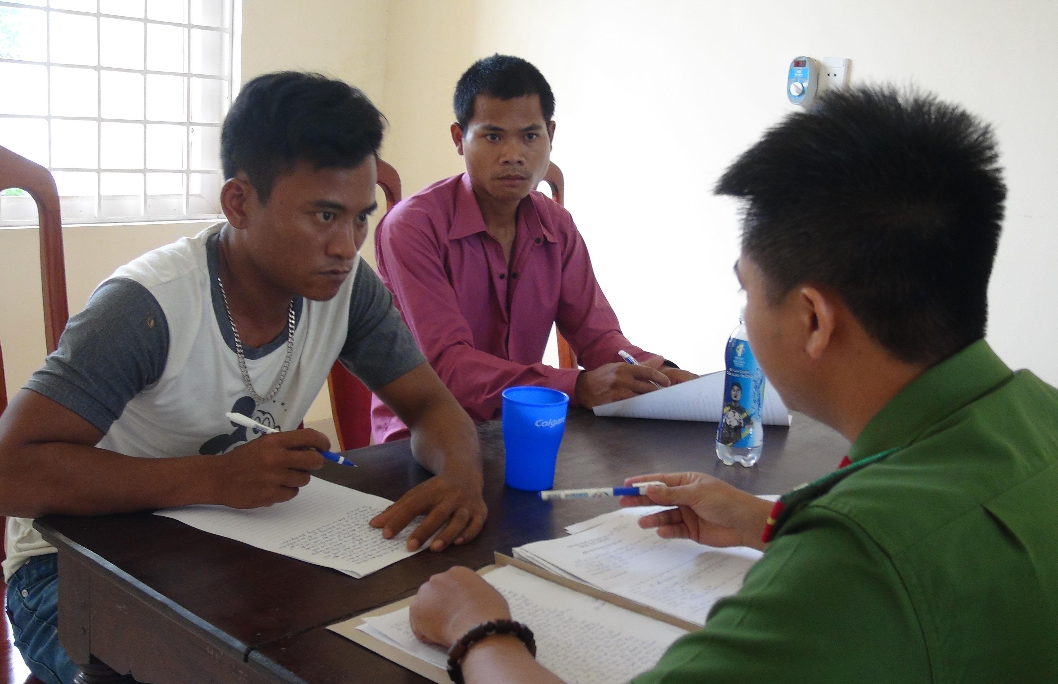 pha gan 100 m3 go rung o Quang Binh anh 2