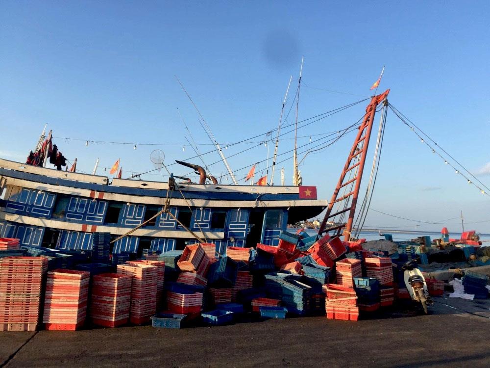 Ngu dan tu vong do ngo doc khi trong khoang tau ca hinh anh