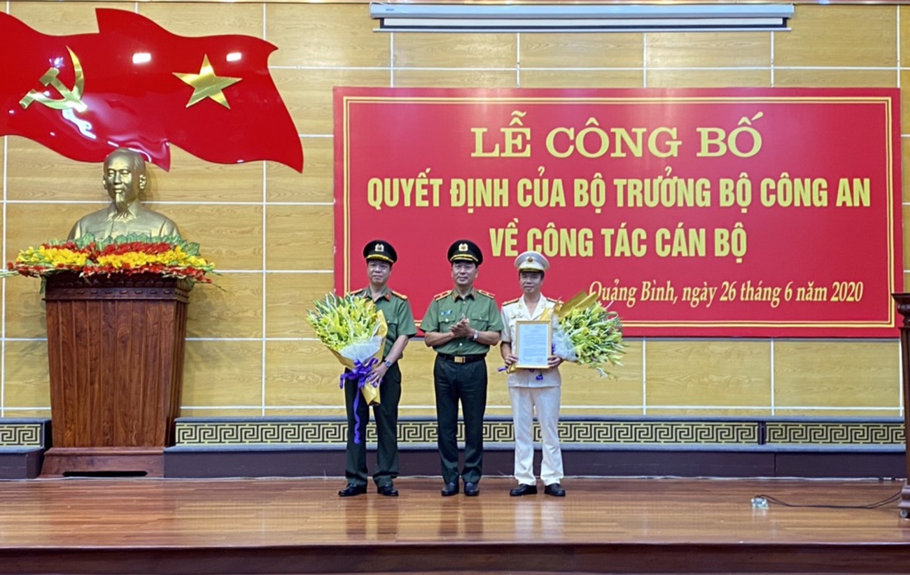 Quang Binh co tan giam doc Cong an tinh anh 1