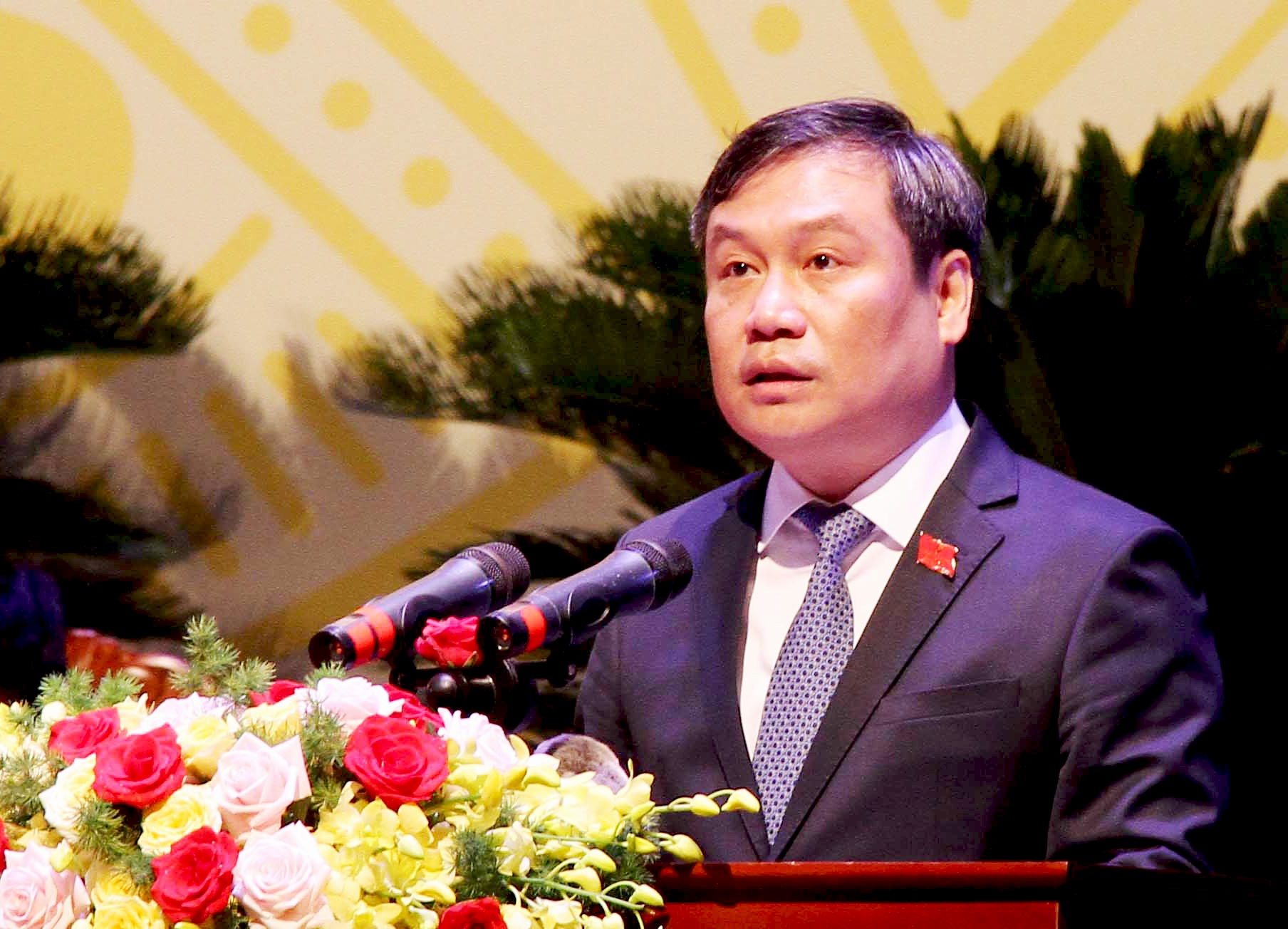 Ong Vu Dai Thang tai dac cu Bi thu Tinh uy Quang Binh hinh anh