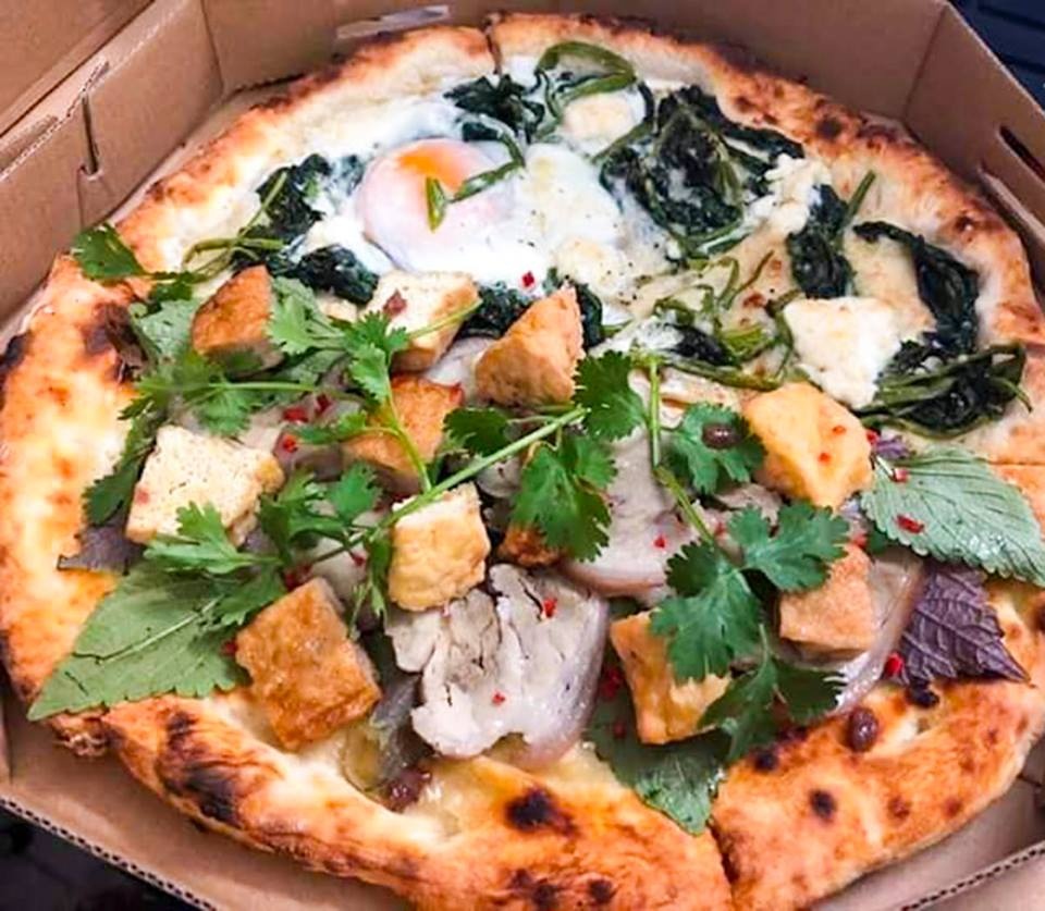 pizza bún đậu mắm tôm ảnh 3 pizza bun dau mam tom anh 3