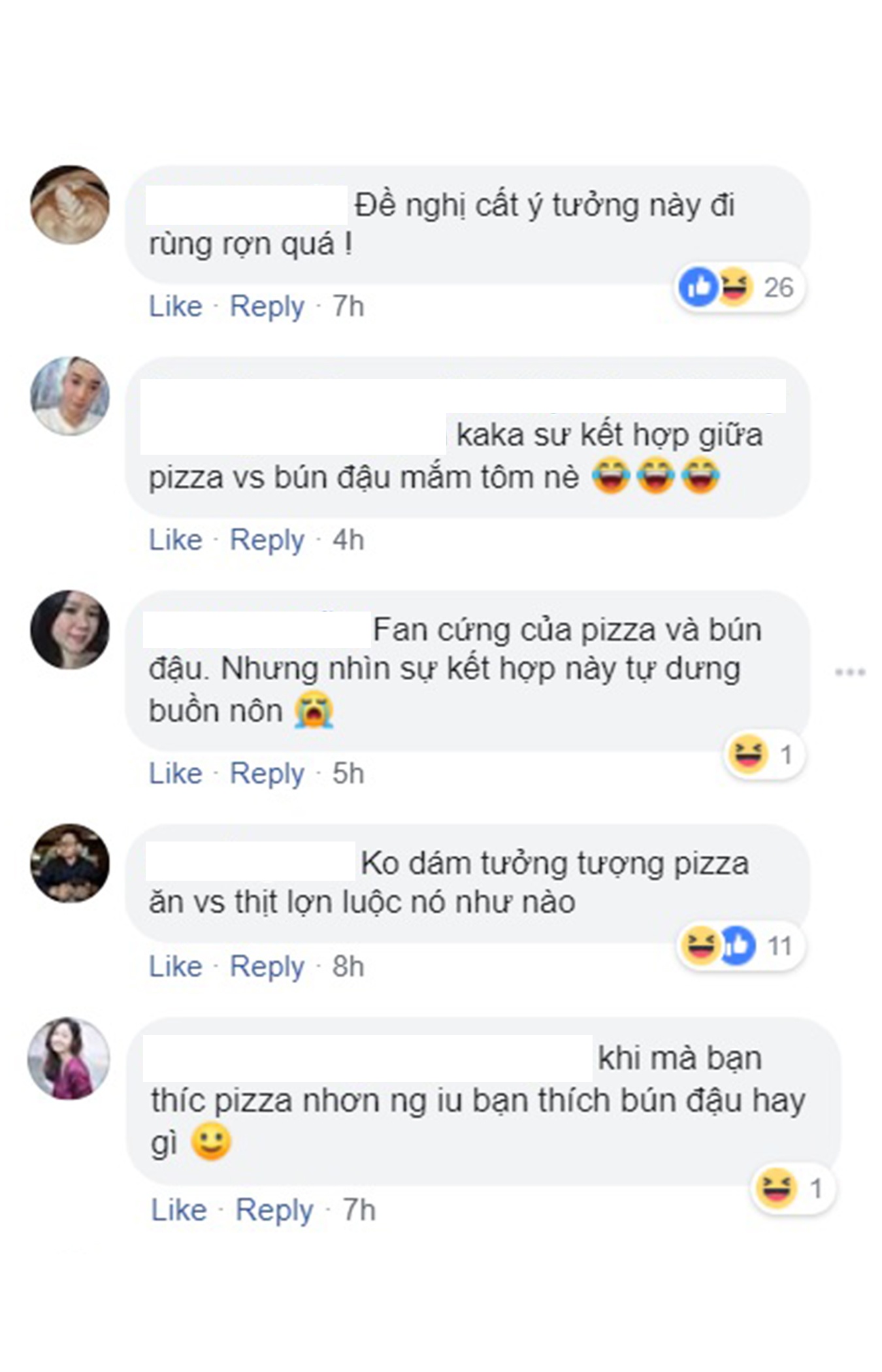 pizza bún đậu mắm tôm ảnh 5 pizza bun dau mam tom anh 5