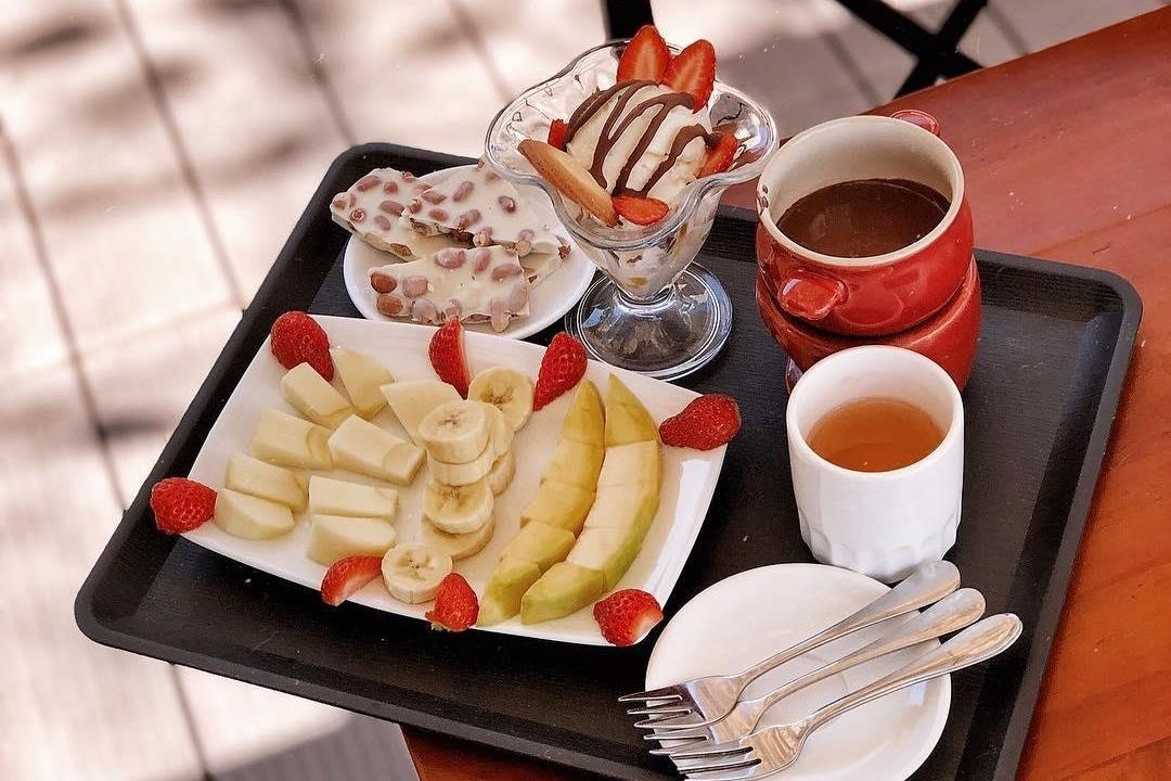 Thu vi chocolate thu cong cua nguoi Nhat giua long Da Lat hinh anh